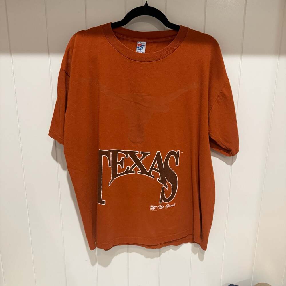 Vintage The Game Texas Longhorns Burnt Orange Graphic T-Shirt